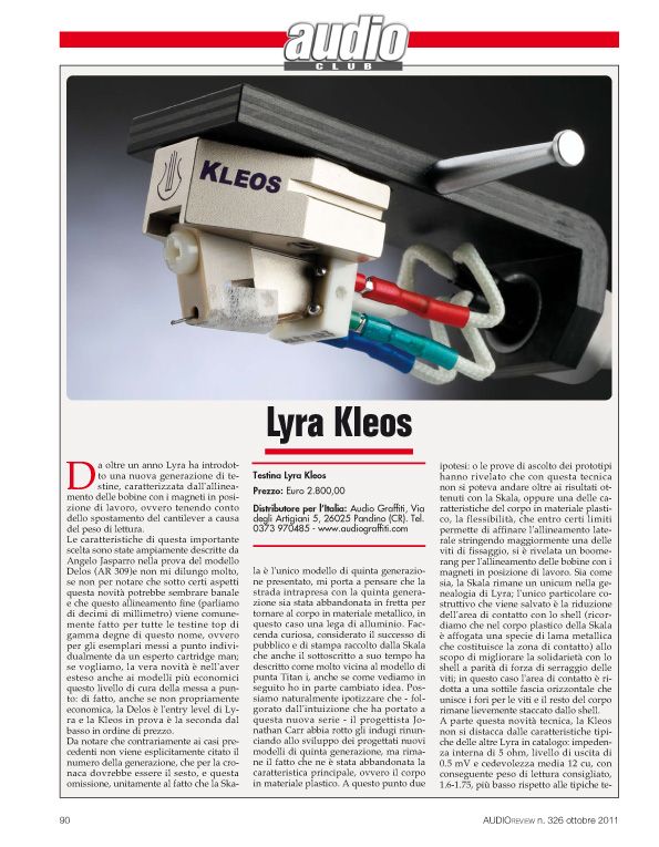Lyra Kleos – Audio Review