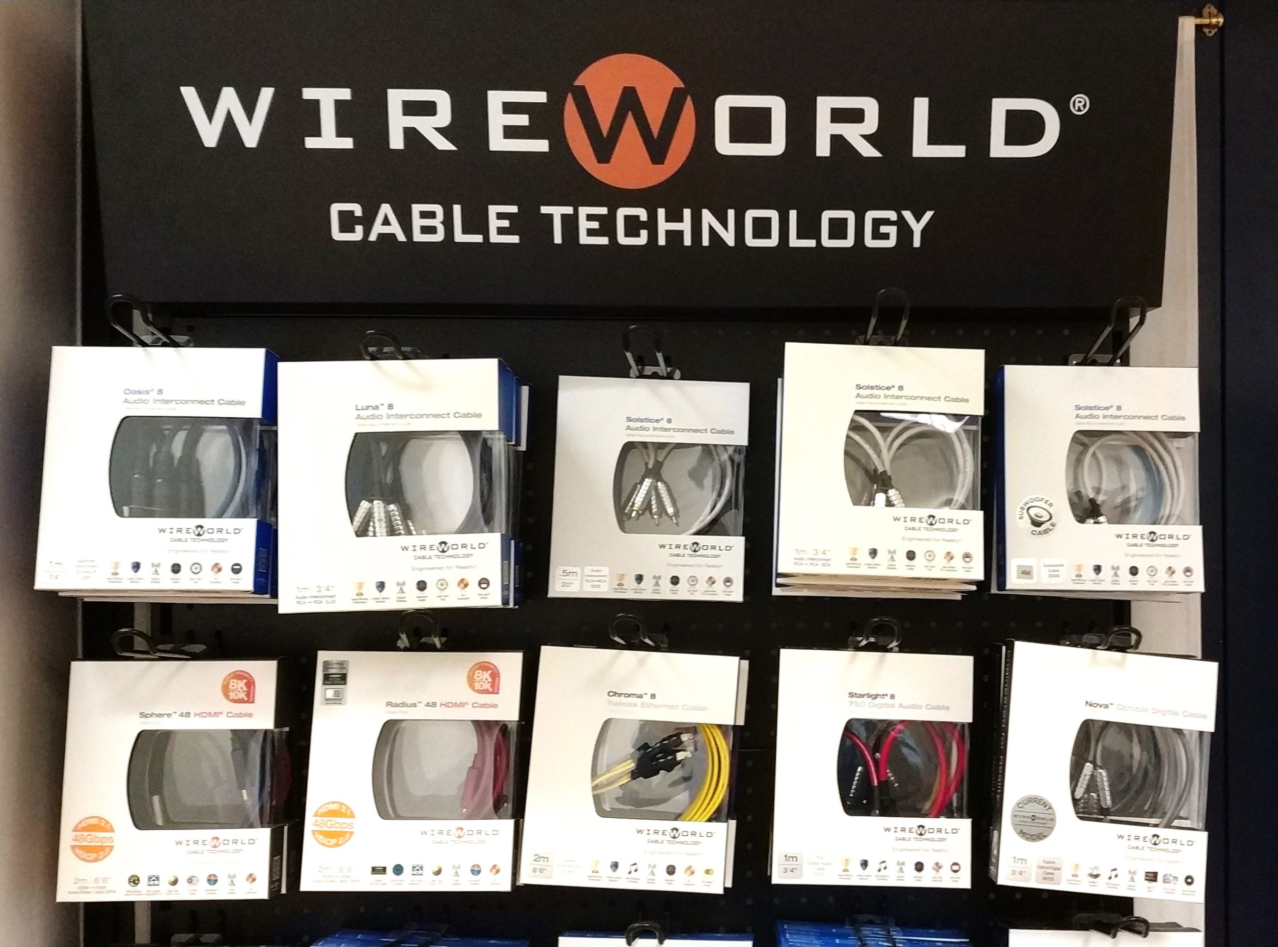 Disponibili in negozio i cavi Wireworld