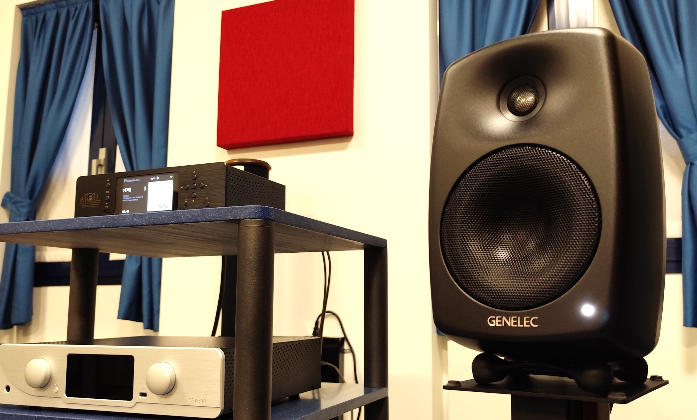 Quinto pacchetto: Atoll MS 120 con Genelec G Three