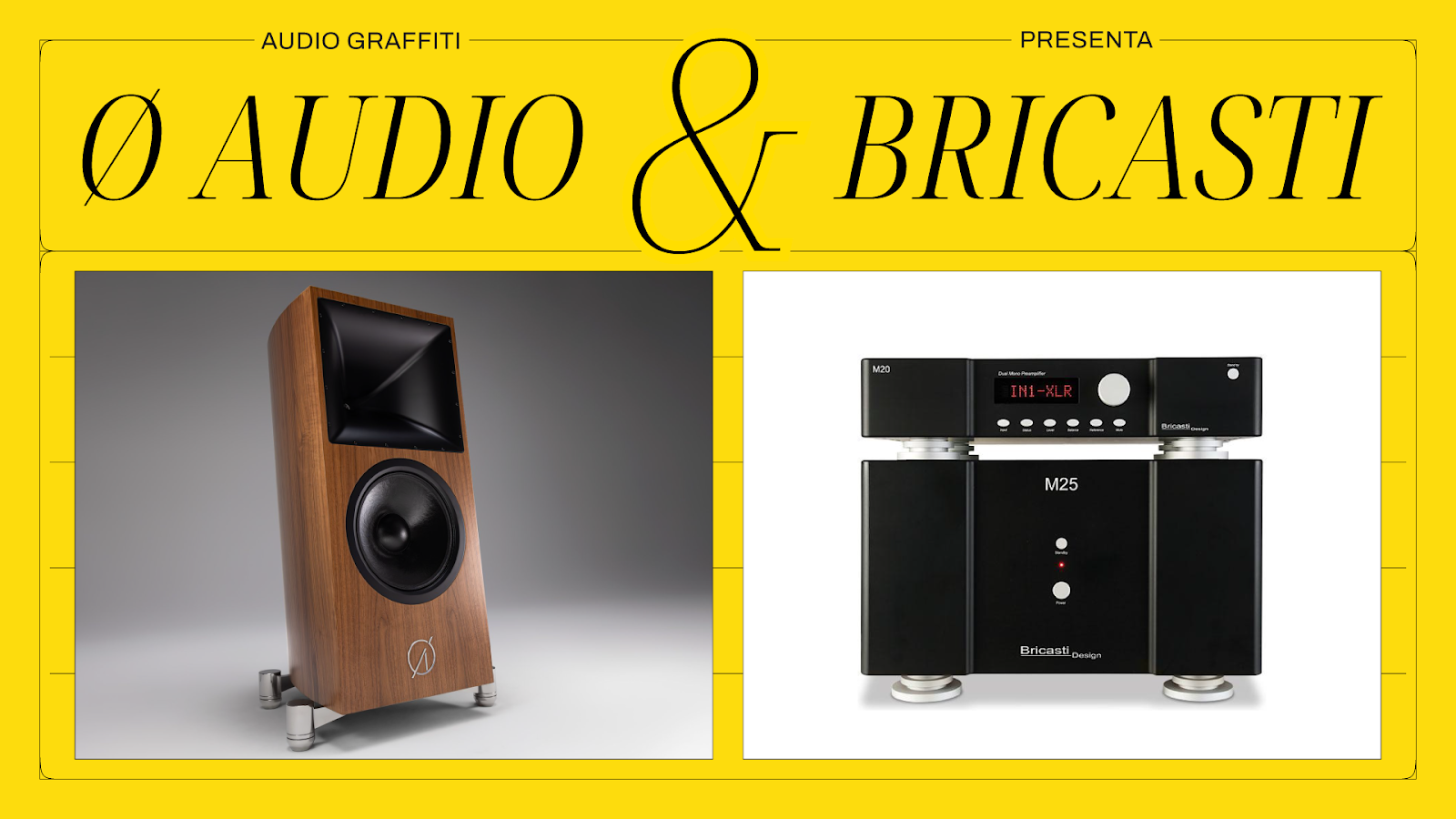 Nuovo Evento AG: Ø Audio & Bricasti Design – 14 e 15 marzo